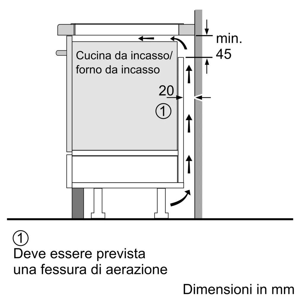 Bosch Serie 2 PUG61RAA5E piano cottura Nero Da incasso 60 cm Piano